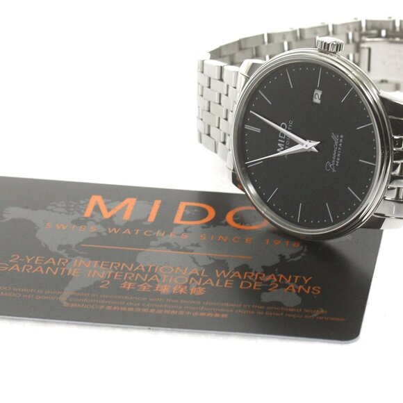 MIDO Baroncelli Date black Dial Automatic Men's Watch - Picture 2 of 7